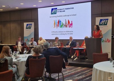 DCIL Disability Federation of Ireland Policy Senimar