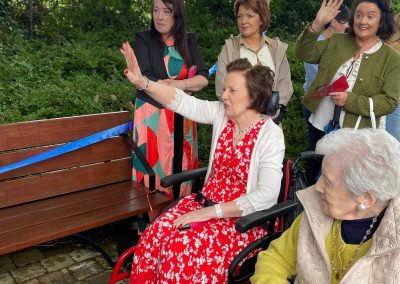 DCIL Park Bench Ribbon Cutting