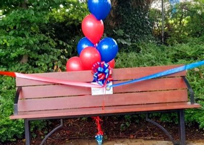 DCIL Park Bench Ribbon Cutting