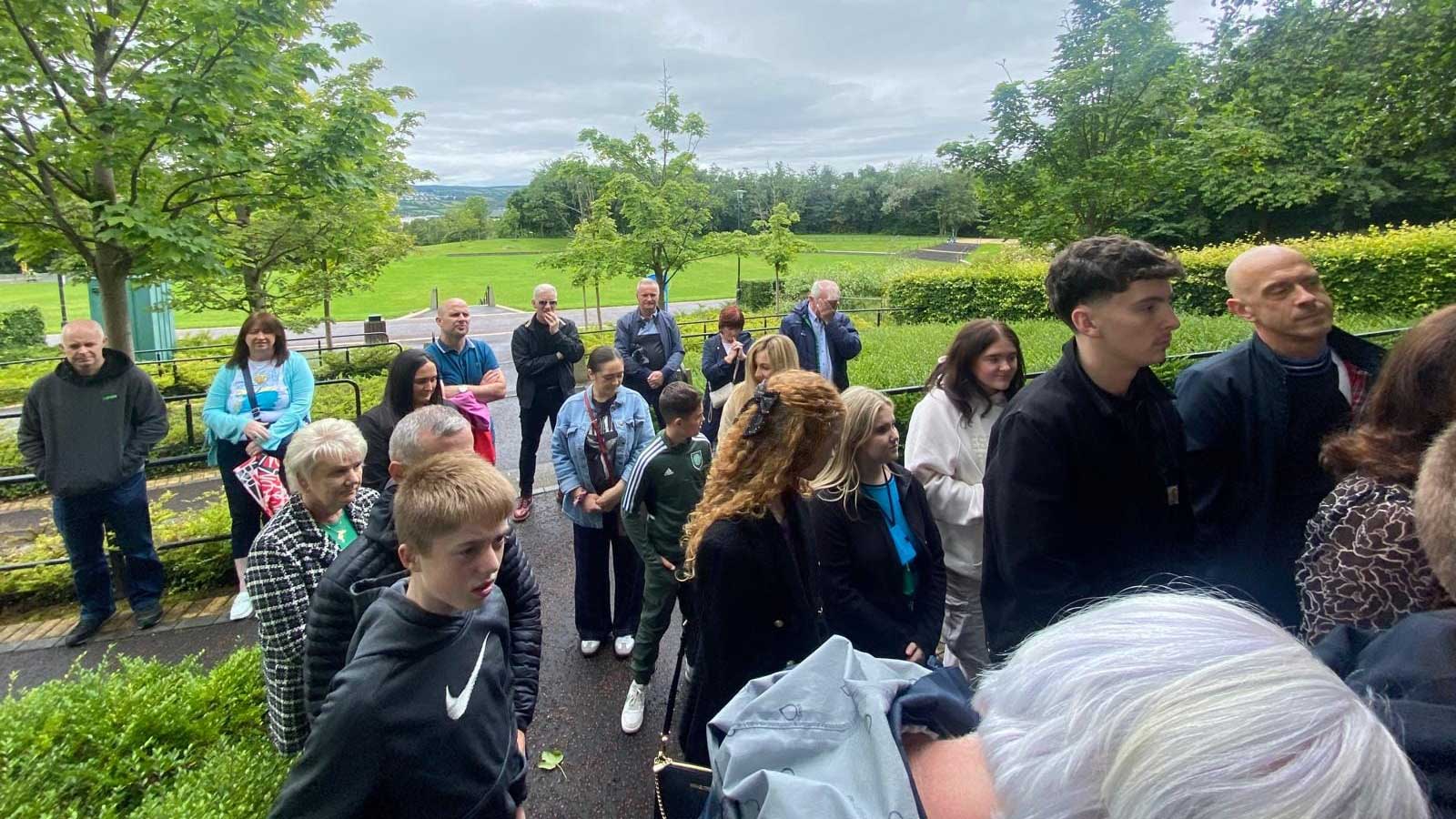 DCIL Park Bench Ribbon Cutting